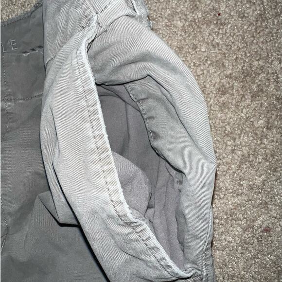 American Eagle Men's Slim Chino Gray Pants size 36 X 32 - Picture 3 of 8